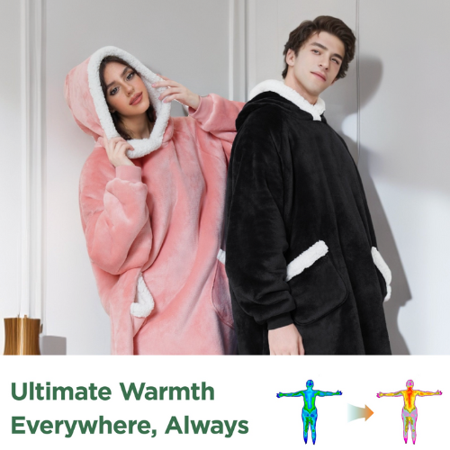 UltraWarm Cozy Hoodie Blanket