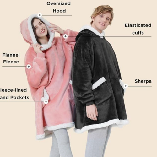 UltraWarm Cozy Hoodie Blanket