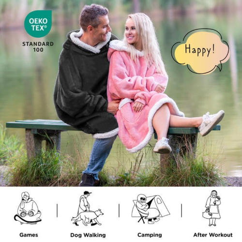 UltraWarm Cozy Hoodie Blanket